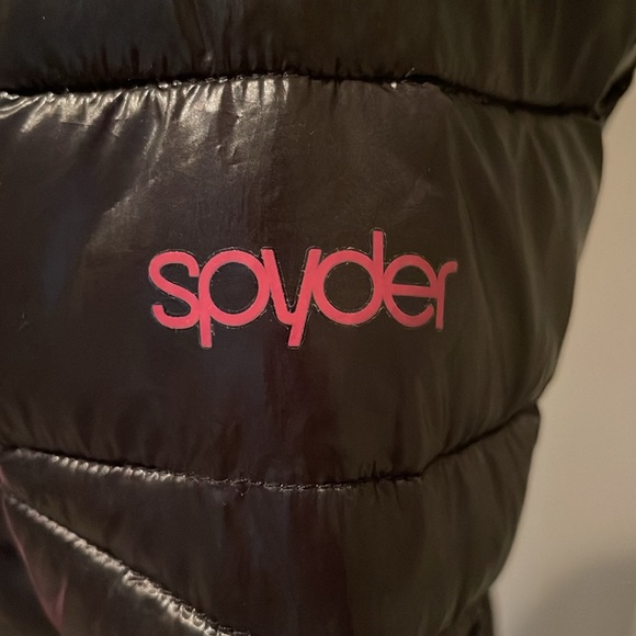 SPYDER Girl’s Black Light Winter Jacket. Kids Medium. - Picture 5 of 13